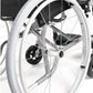 Ultra-Lightweight Wheelchair with Quick-Release Wheels, Wheel Locks, and Integrated Braking System