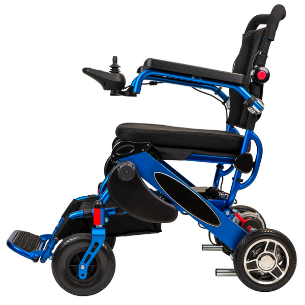 Folding Power Wheelchair: Lightweight, Portable, and Airline Approved for Travel