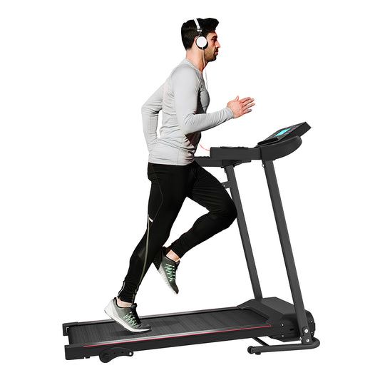 Smart Foldable Treadmill with LCD Display & 12 Training Modes