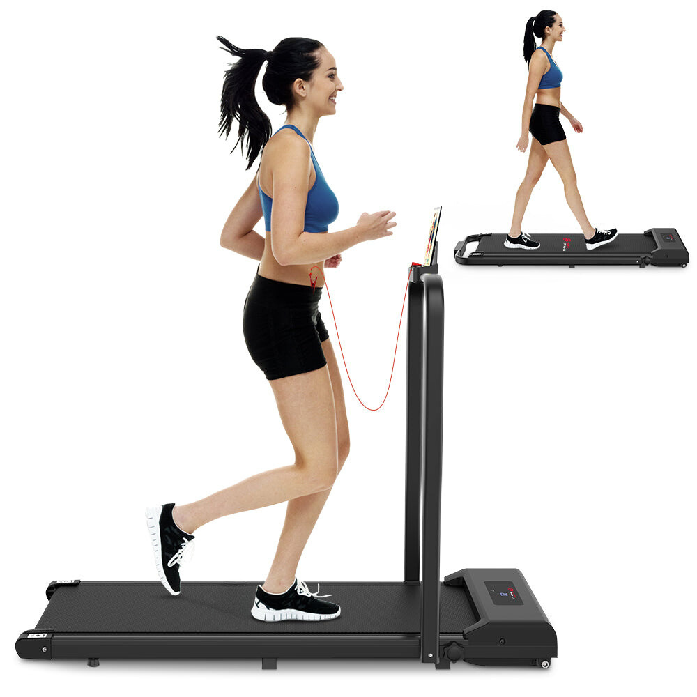 2-in-1 Folding Treadmill