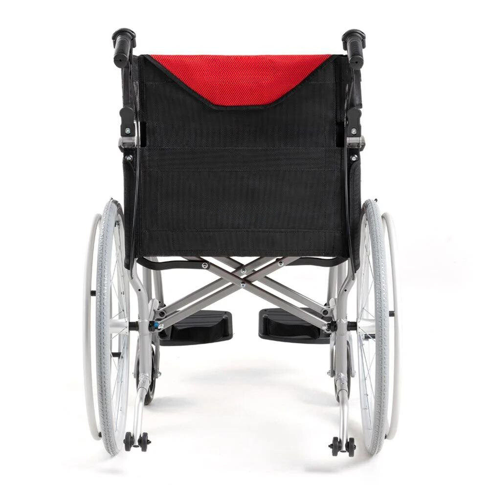 Ultra-Lightweight Wheelchair with Quick-Release Wheels, Wheel Locks, and Integrated Braking System