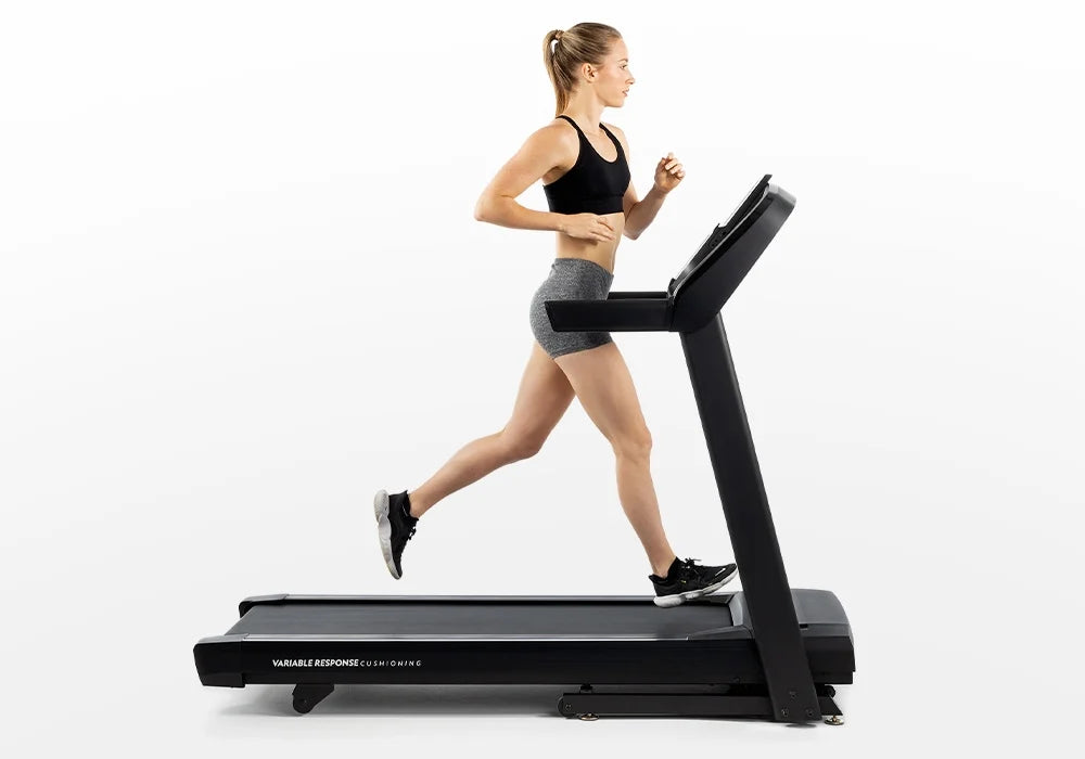 Treadmill Bluetooth Device holder Quickly Shift Cushioned  Deck Hydraulic Folding