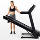 Treadmill Bluetooth Device holder Quickly Shift Cushioned  Deck Hydraulic Folding