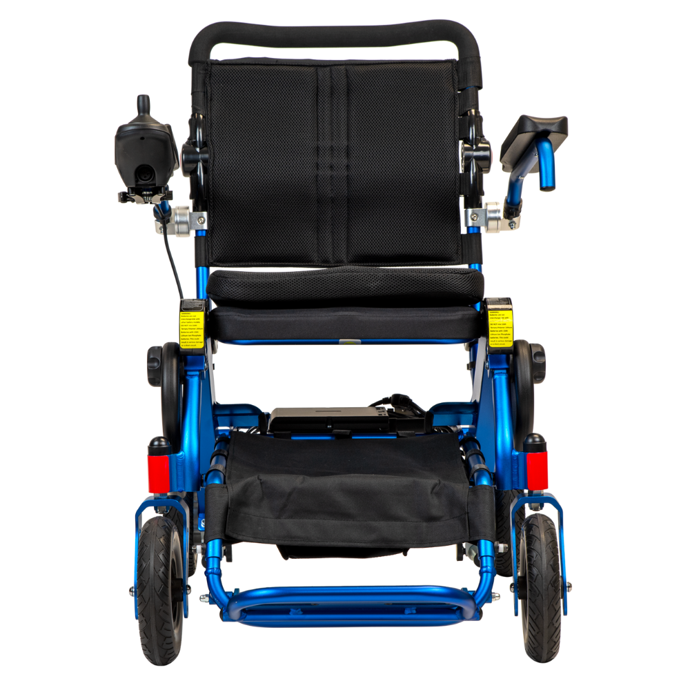 Folding Power Wheelchair: Lightweight, Portable, and Airline Approved for Travel