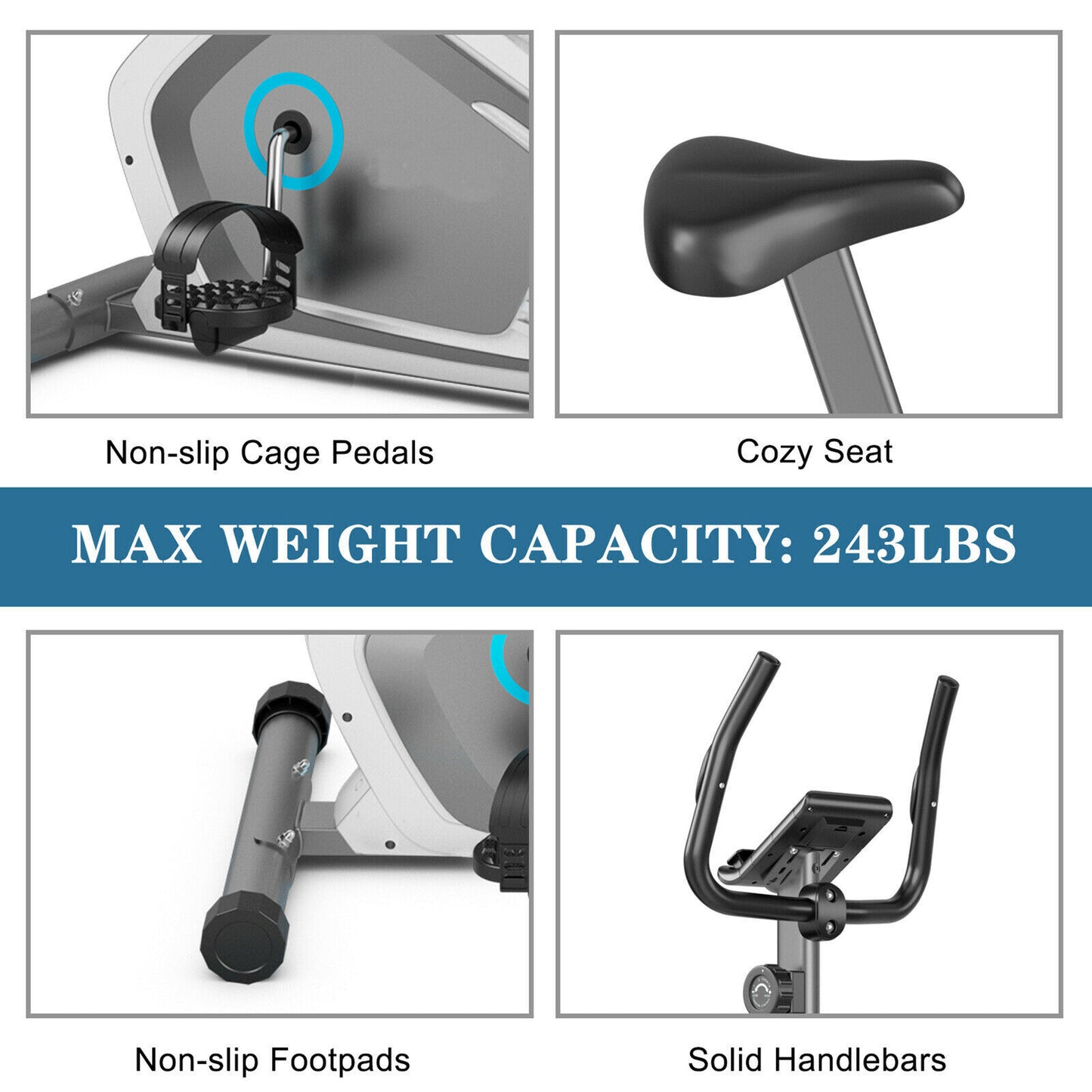 Magnetic Upright Bike NS-40504U